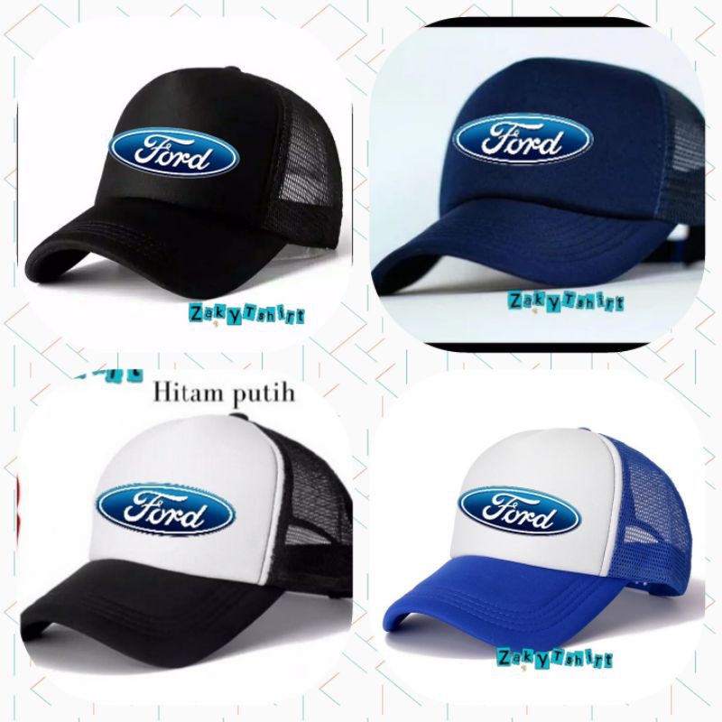 Topi Jaring Truker Ford