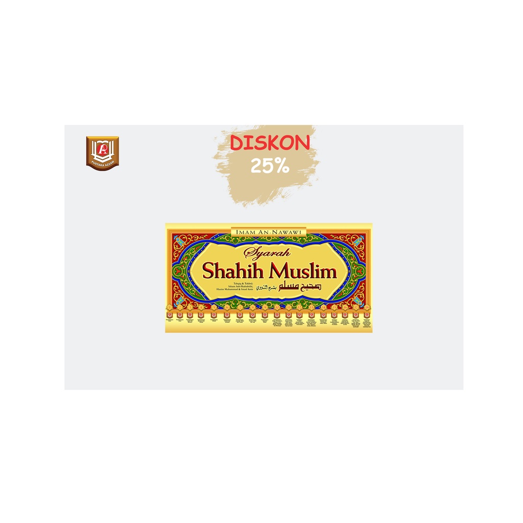 Syarah Shahih Muslim 1 set (jilid 1 - 18)