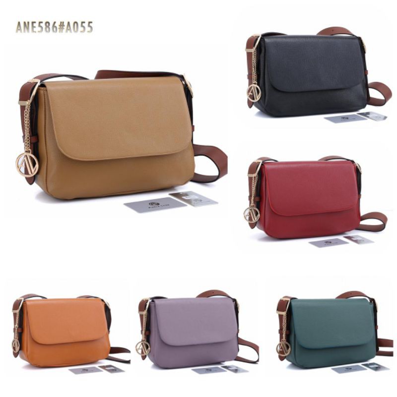 TAS SELEMPANG WANITA ANELA LYNE  HARPER J 586#A055 ORIGINAL BRAND IMPORT BATAM