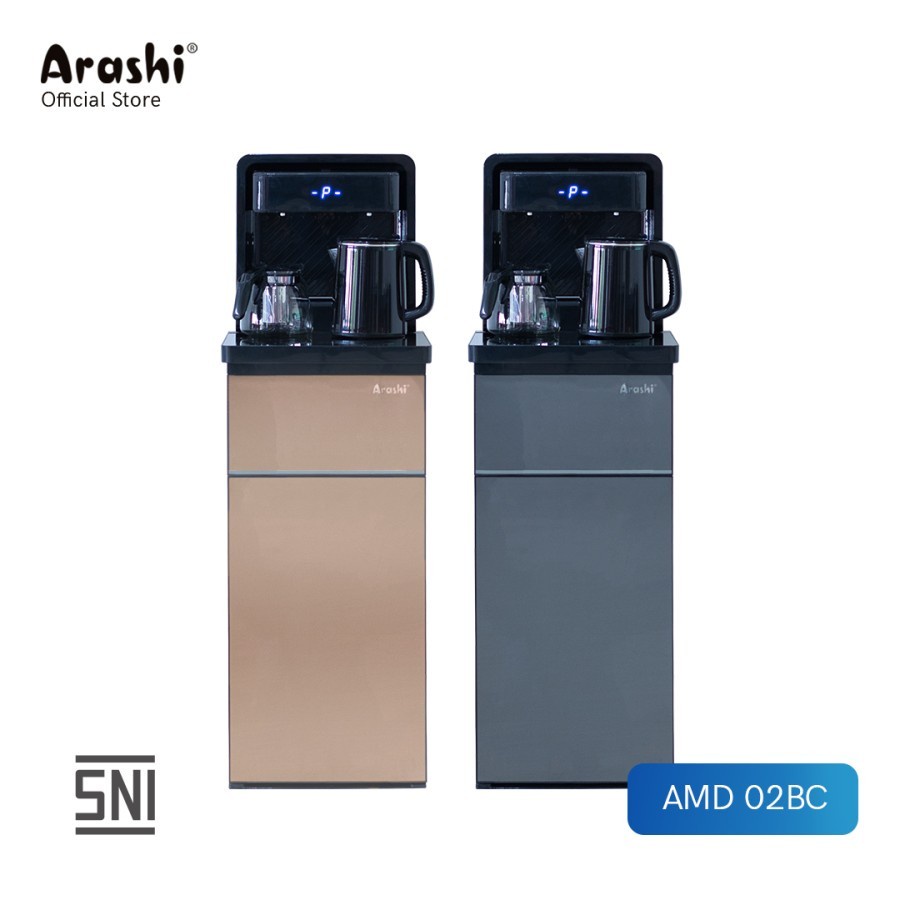 ARASHI AMD02 Dispenser Multi Fungsi Dispenser Air Galon Bawah AMD02BC AMD 02BC