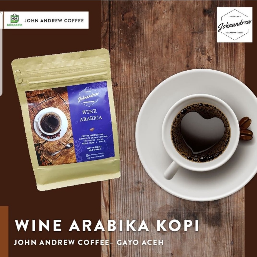 

Wine Arabica Coffee ( 200 Gram )