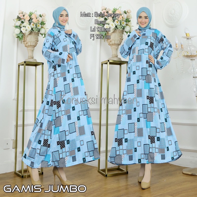 GAMIS KUMBO INOVASI TERBARU KOLEKSI GAMIS SUPER JUMBO