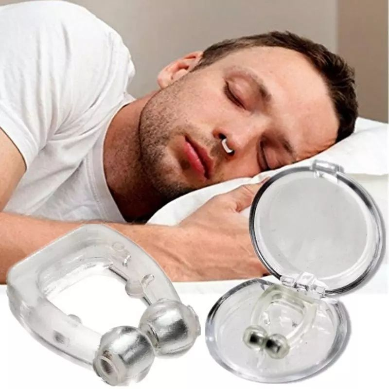 ANTI SNORE ALAT BANTU ANTI NGOROK NOSE BREATHING SNORING MAGNETIC KECIL