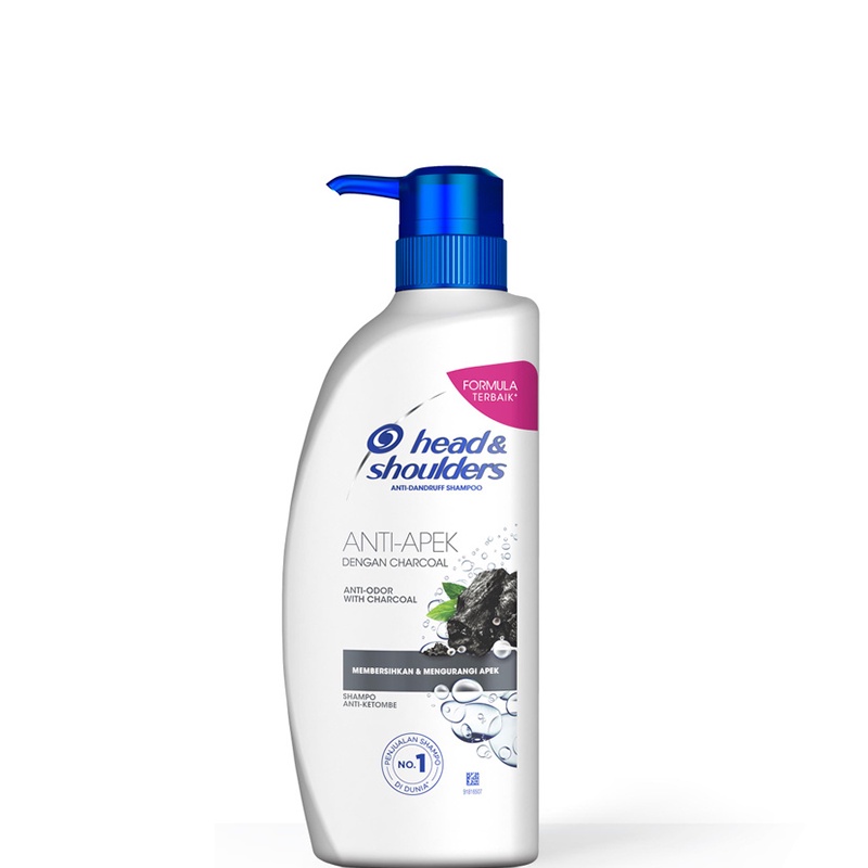 Promo Harga Head & Shoulders Shampoo Anti-Apek Dengan Charcoal 400 ml - Shopee