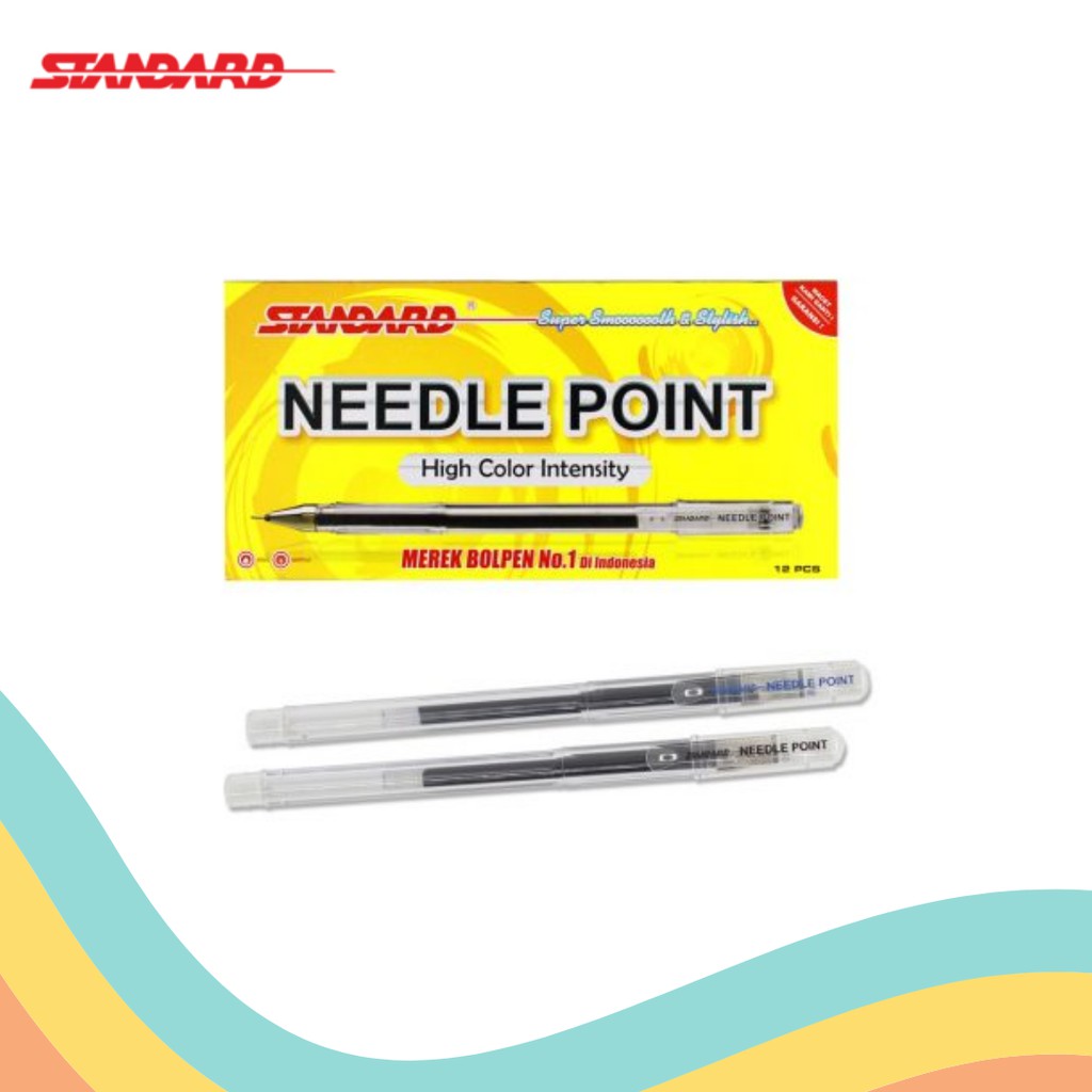 

BALLPOINT STANDARD NEEDLE POINT (12 PCS)