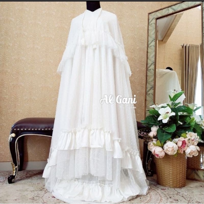 Mukena Al Gani by Yulia warna putih SOLD