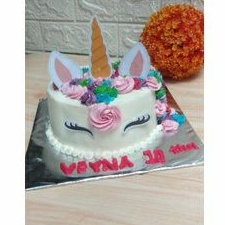 Jual KUE UNICORN / TART UNICORN / KUE ULANG TAHUN / KUE TART KARAKTER ...