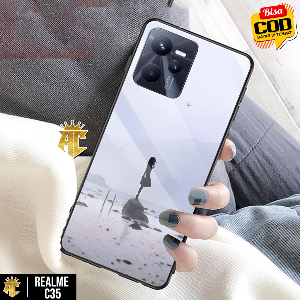 Case REALME C35 - Casing REALME C35 - Terbaru 2021 AERO CASE [ MOTIF ANIME ] Silikon REALME C35  -  