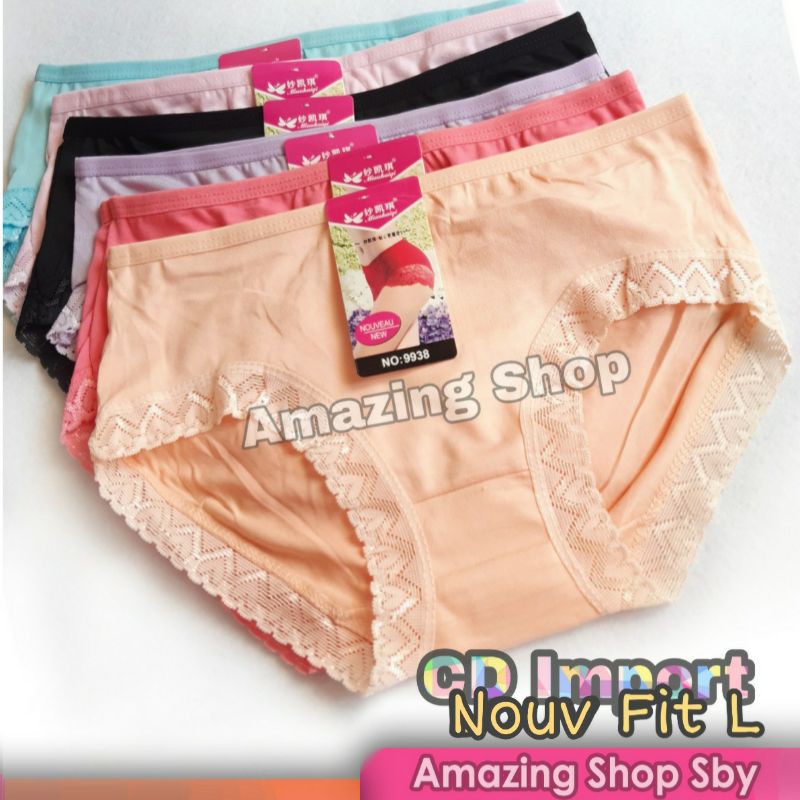 [CD] CELANA DALAM WANITA UNDIES PANTY NOUV L CD IMPORT MURAH Amazing Shop