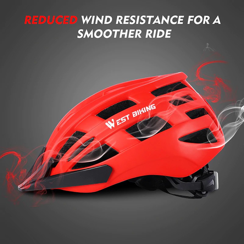 YGRETTE - WEST BIKING Helm Sepeda Cycling Bike Helmet mtb seli