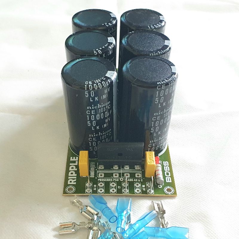 Kit PSU 6 Elco Nichicon 10000uf 50V Dioda Sisir