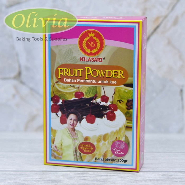 Fruit Powder Tepung Pelembut Kue Nilasari 200g Shopee Indonesia