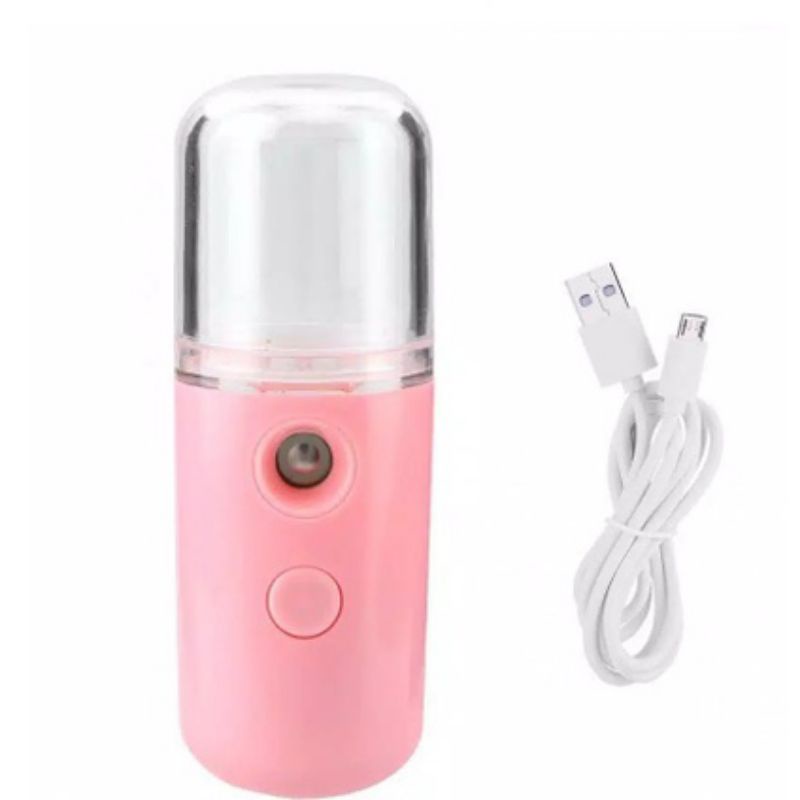 (COD)Nano Spray Portable / Mist Sprayer Perawatan Wajah Pelembab Wajah Mini USB nano seprai