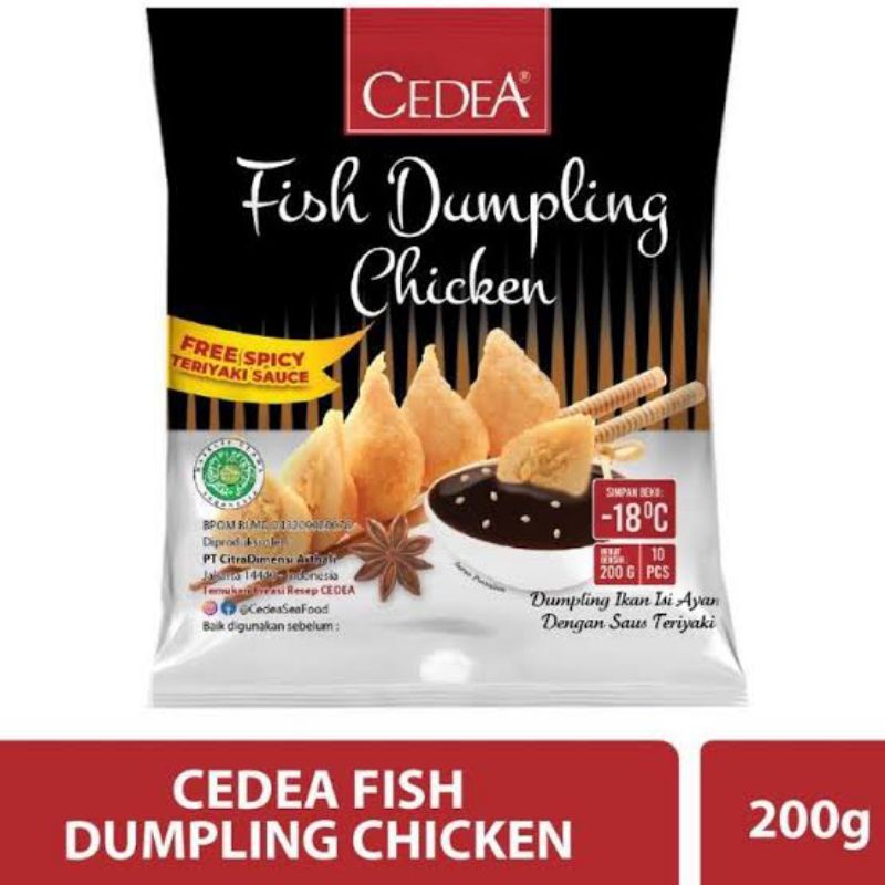 

cedea fish dumpling chicken 200gr