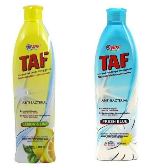 YURI TAF TAFF Krim Pembersih Serbaguna Antibacterial Botol 500 ml