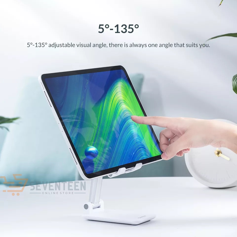 SEVENTEEN HOLDER MEJA LIPAT FOLDING DESKTOP L 305 HD 23 PHONE HOLDER TABLET LIVE STREAMING BROADCAST HOLDER SEKOLAH