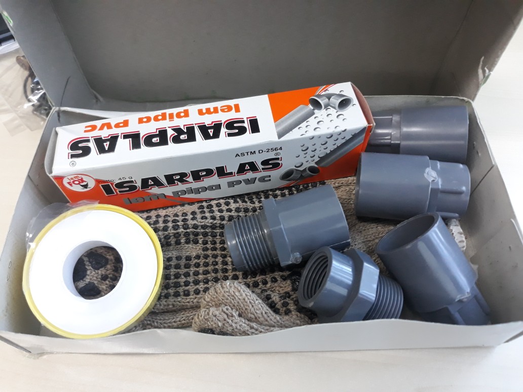 Sok Drat Dalam Faucet Socket Pvc 1/2 X 3/4