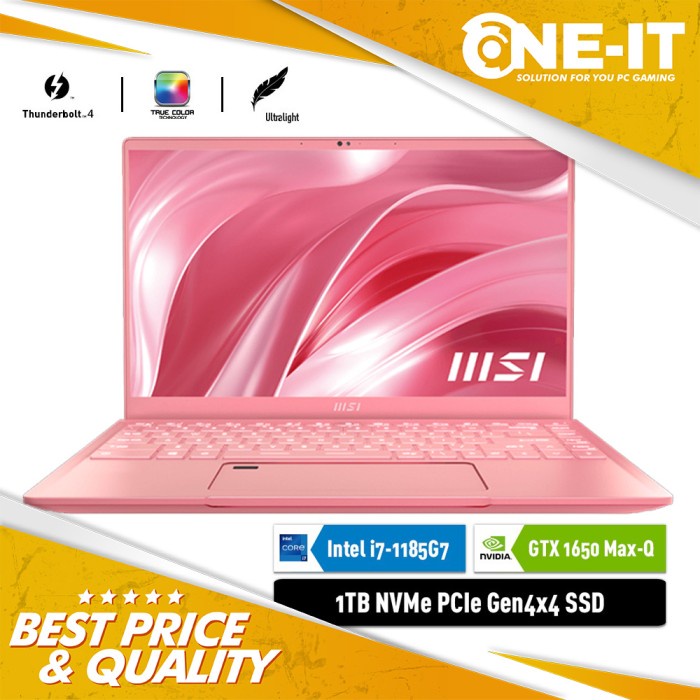 MSI PRESTIGE 14 A11SCX (9S7-14C412-450) i7-1185G7 16GB 1TB GTX1650 4GB