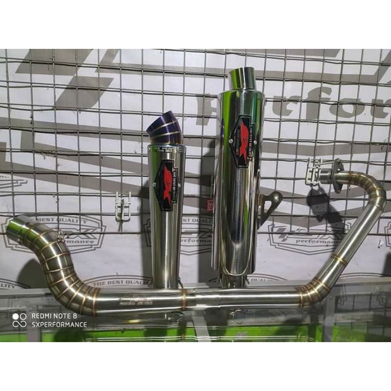 knalpot sx staynless fu vixion cb150