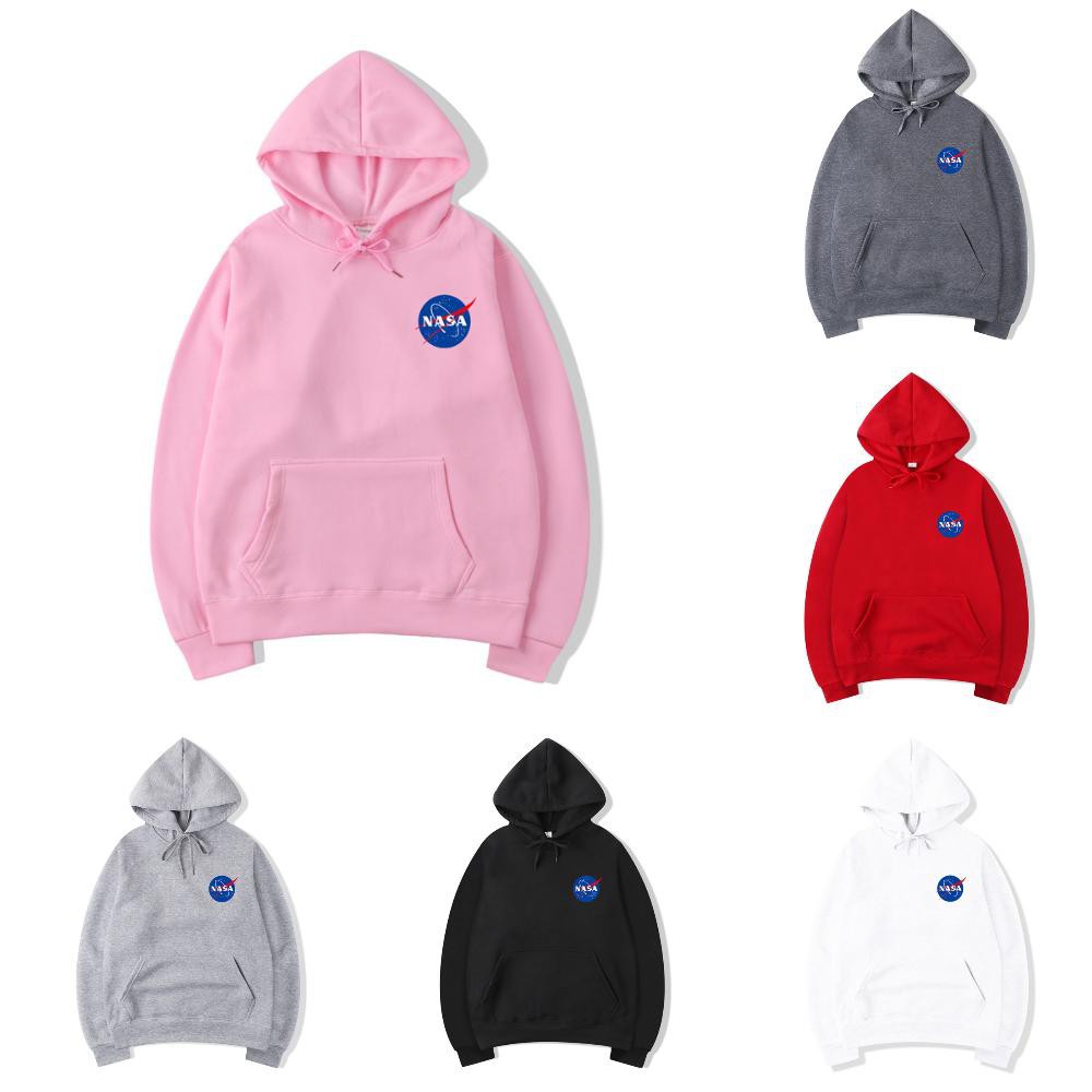 nasa hoodie pink