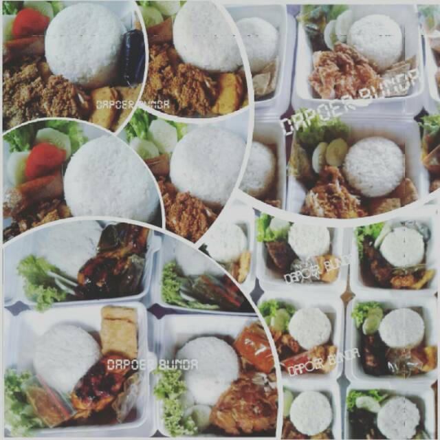 Paket ayam geprek & ayam bakar