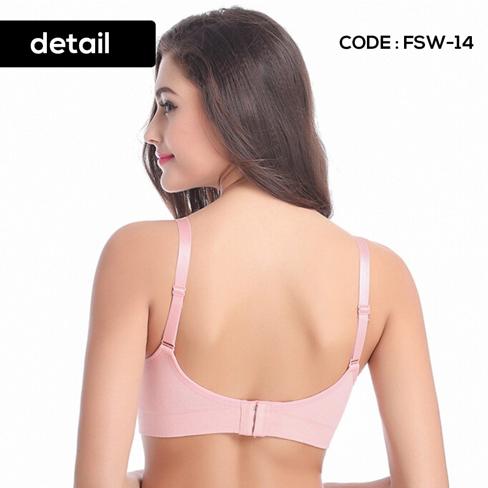 FSW-14 | Bra Menyusui dan Ibu Hamil - Nursing Bras - Motherhood Maternity Bra Breastfeeding Bras BH