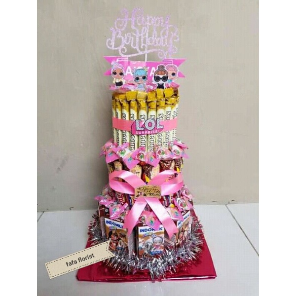 snack tart /cake ulang tahun khitan dll.