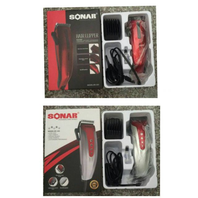 Alat Cukur Rambut Sonar 102/103 / Alat Cukur Listrik / Pangkas Rambut / Mesin Potong Rambut