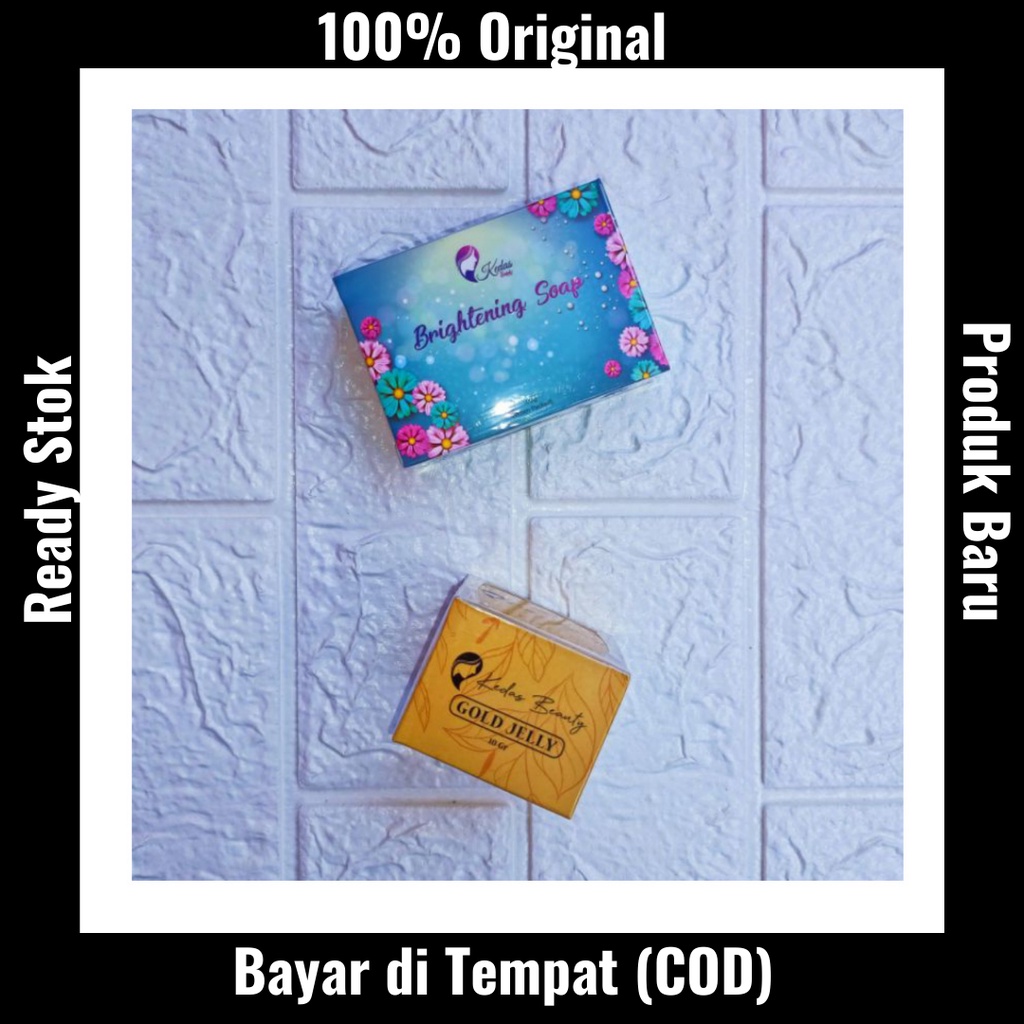 Brightening soap Kedas Beauty / Gold jelly Kedas Beauty/ kedasbeauty / perawatan wajah / glowing / s