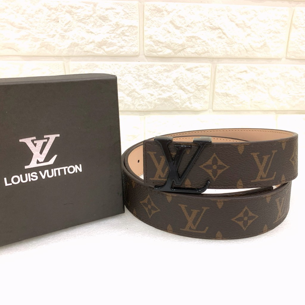 Tali Pinggang LV /  Tali Pinggang Kulit impor / belt pria wanita HOT 2021