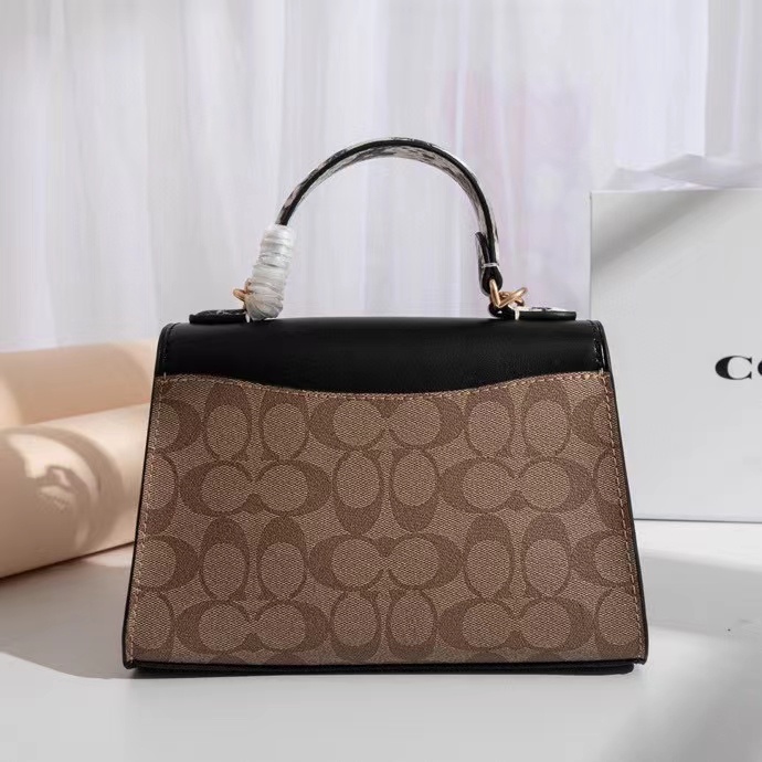 [Instant/Same Day]coach  1325  7226  Pepper Hourglass Bag Handbag Crossbody Bag Shoulder Bag   ycb