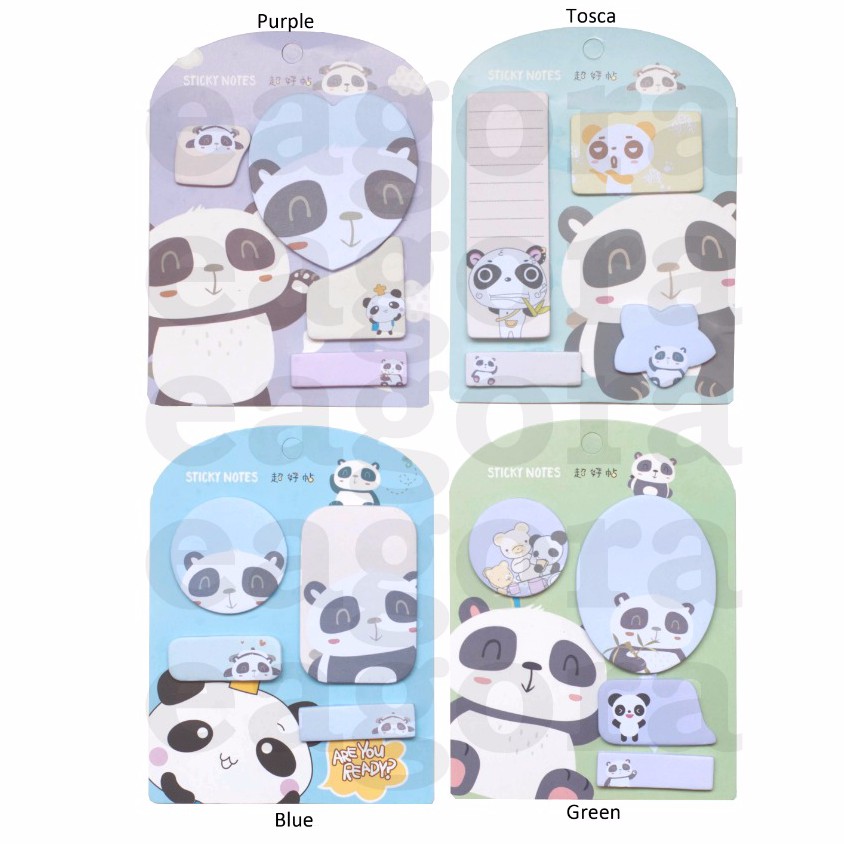 

Sticky Notes Panda Note Lucu Memo Unik