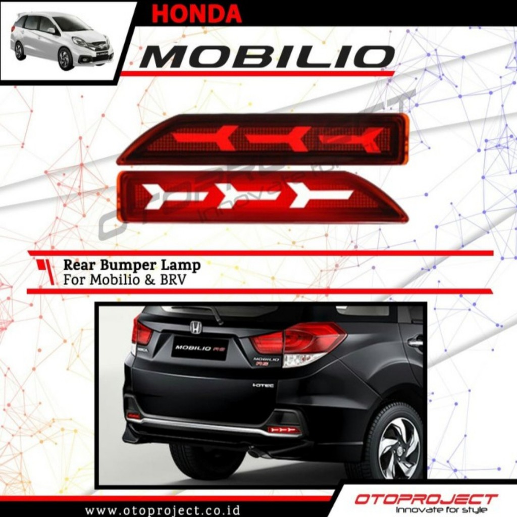 Rear Bumper Lamp Mobilio&BRV/Lampu bumper Mobilio&BRV