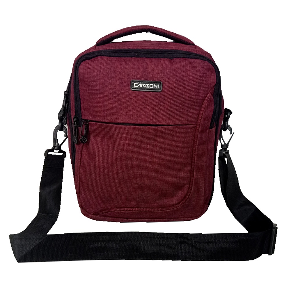 Carboni Tas Selempang Note Book 10 inchi MA00052 10 - Red Original + Raincover