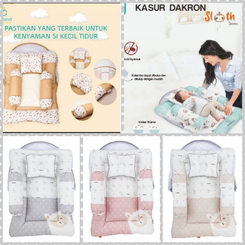 Omiland Kasur Dakron + Kelambu all varian