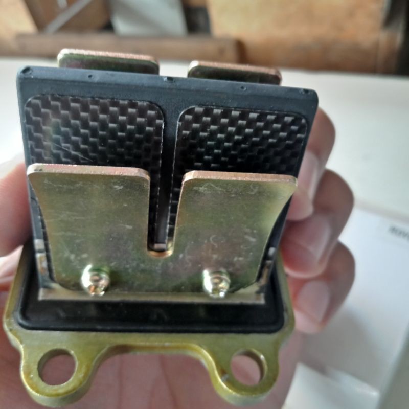 Membran karbon Satria 2Tak Full set Dengan Rumahnya