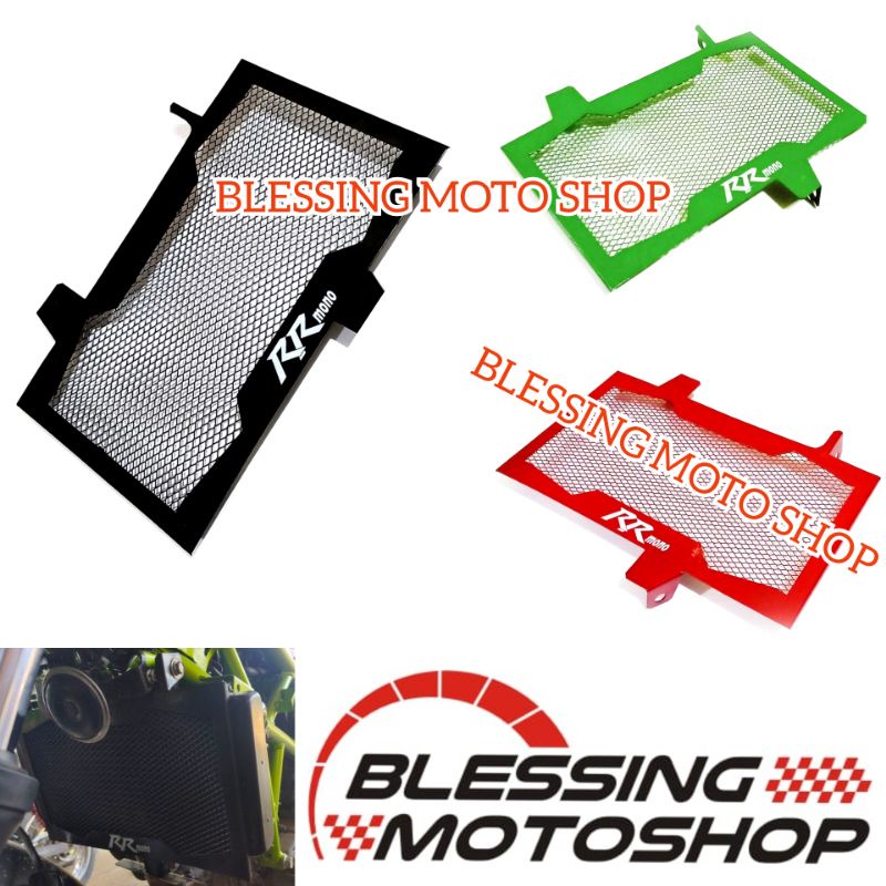 cover radiator ninja 250 mono tutup radiator ninja 250sl mono z250sl