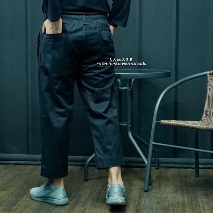 Celana sirwal muslim Celana sirwal samase black white Murah