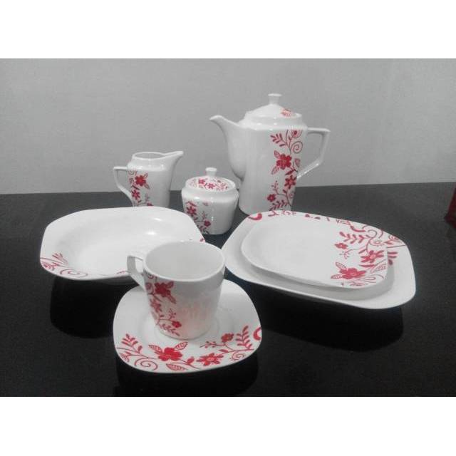 Perangkat Makan Perangkat Minum Tea Set Dinner Set Cangkir Set Coffee Set Parcel