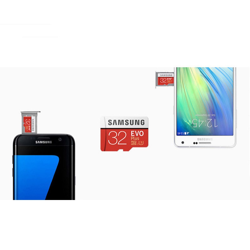 Samsung Evo Plus Kartu MicroSD 32/64/128/256/512GB Class10 U3 Memory Card TF Flash Card