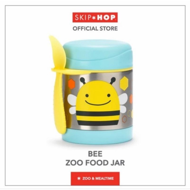 Skip Hop Zoo Food Jar - Kontainer Makanan Hangat &amp; Dingin
