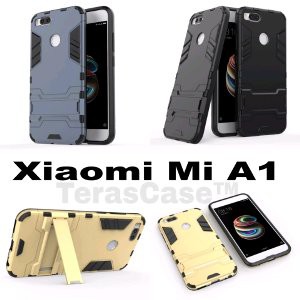Unik Xiaomi MiA1 Mi A1   Hardcase Case Iron Man with Stand Mode Berkualitas