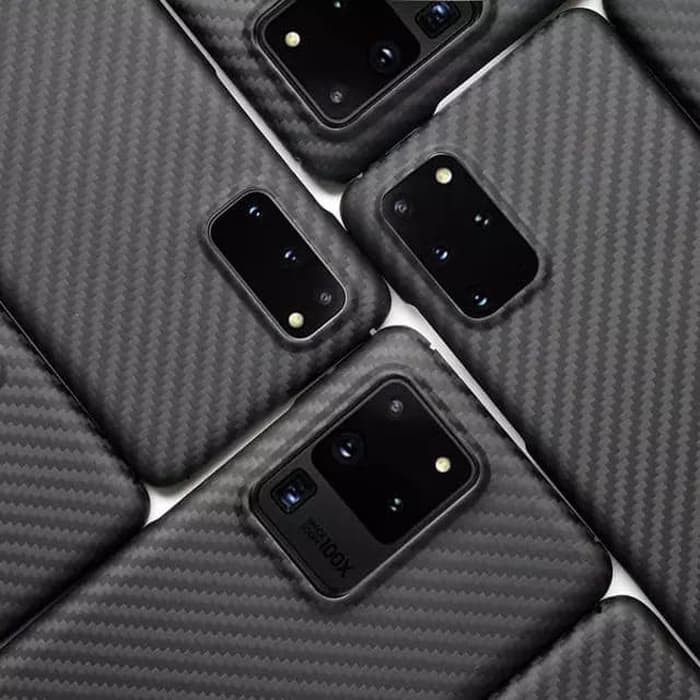 Samsung S20 / S20 Plus / S20 Ultra Soft Case Fiber Carbon