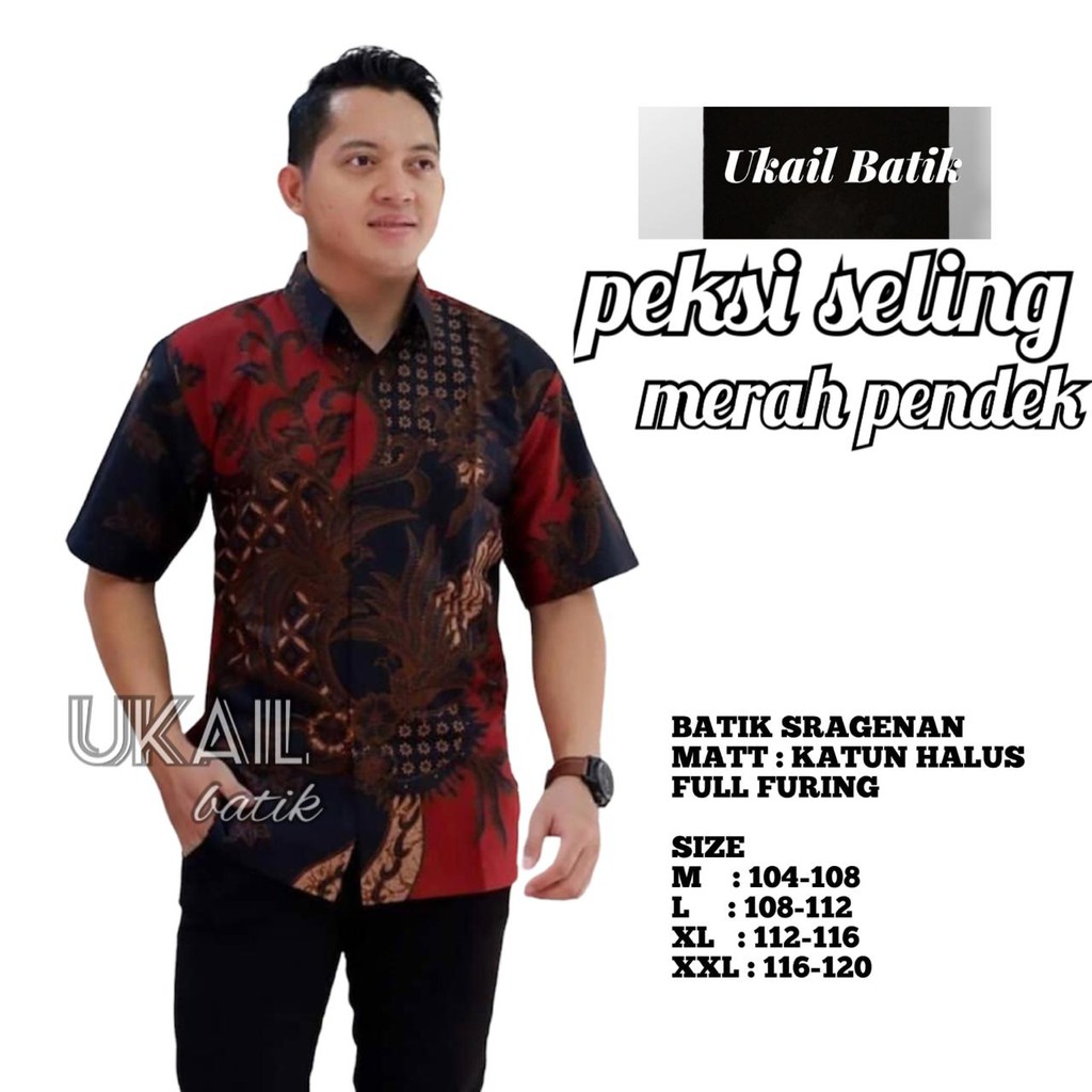 SELING MERAH UKAIL KEMEJA BATIK SOLO PRIA LENGAN PENDEK LAPIS FURING ATASAN BATIK PREMIUM MODERN KATUN HALUS NATANEGARA  WANGSA BIRU WIRAYUDA NAVY KENCONO UNGU KRISNABAYU NAVY BULUSETA  DAUN PISANG SOGAN KRISNABAYU NAVY DEWANGGA BIRU ANGSA BIRU PARAMARTA