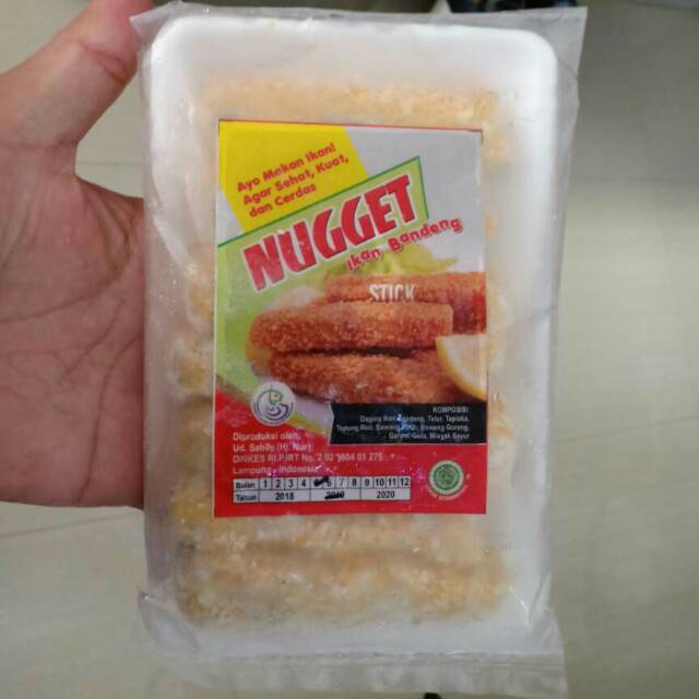 

Nugget stik ikan bandeng