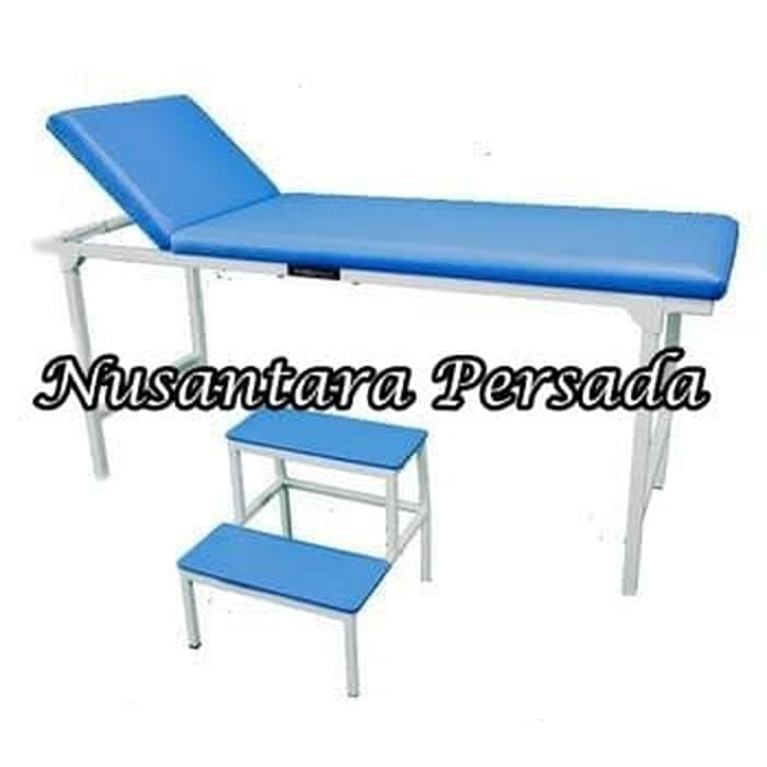 Meja Periksa Pasien Bed Examination Table Biru Cat