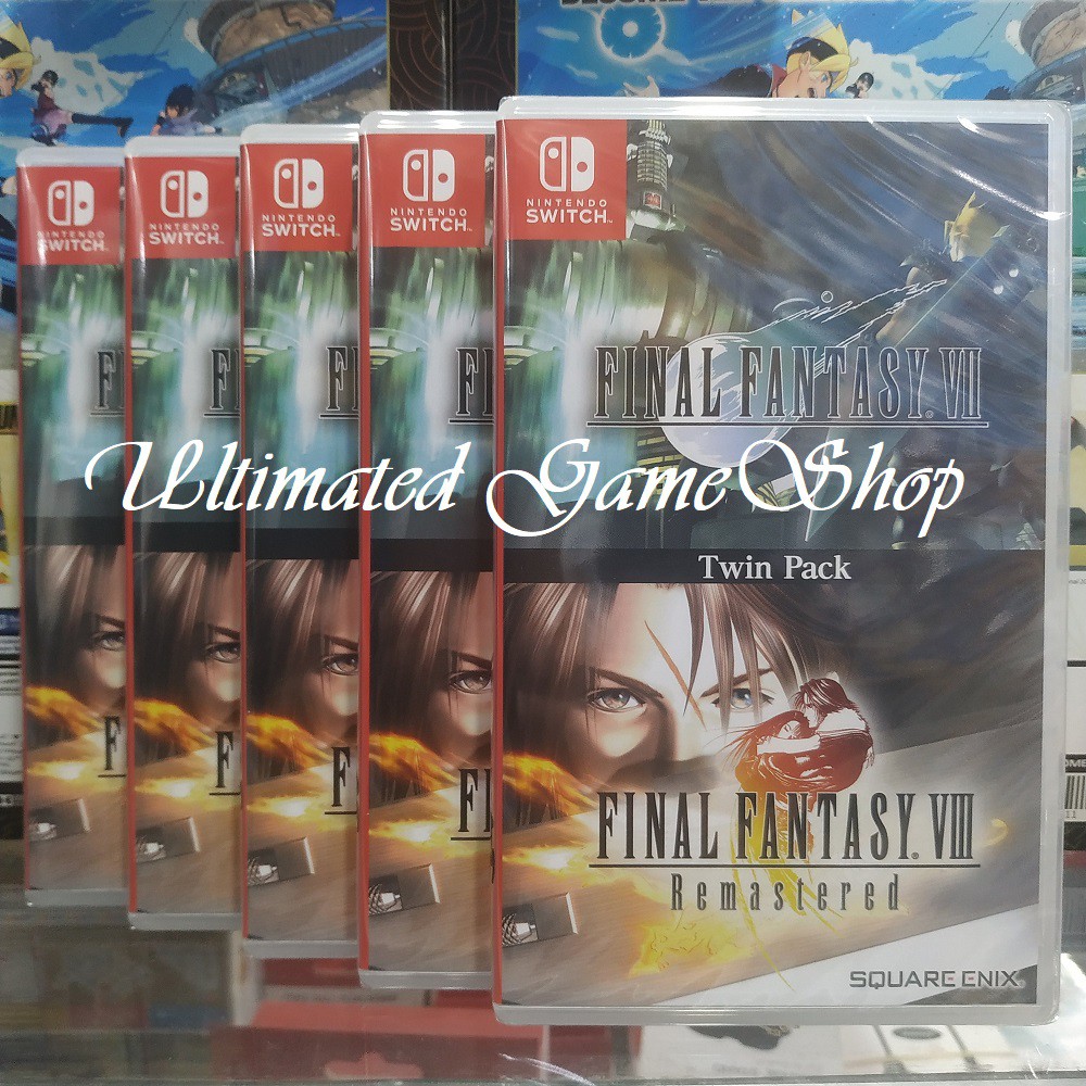 Final Fantasy Vii 7 Viii 8 Remastered Twin Pack Switch Shopee Indonesia