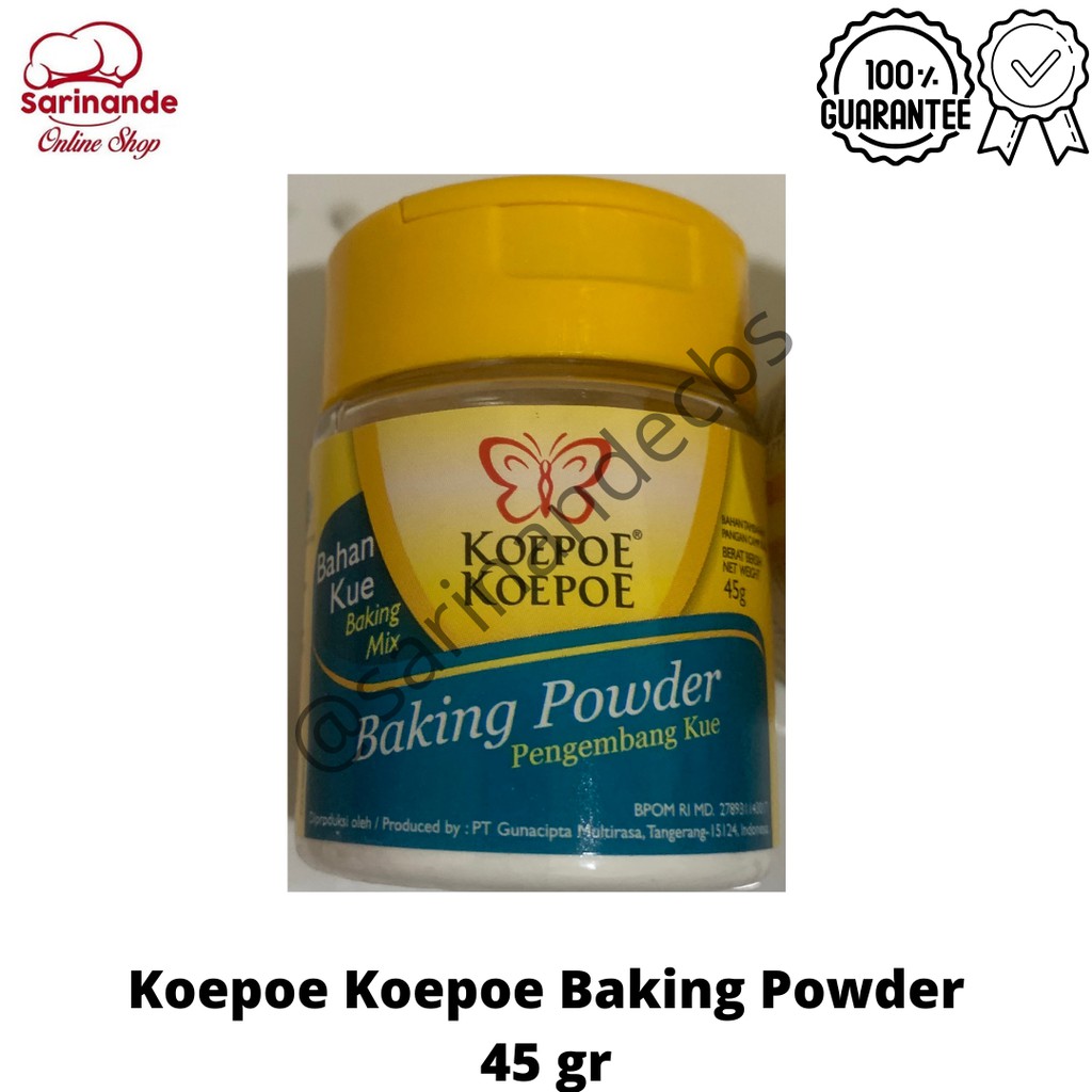 

Koepoe Koepoe / Kupu Kupu Baking Powder 45gr