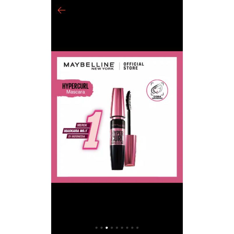 Maybelline maskara
