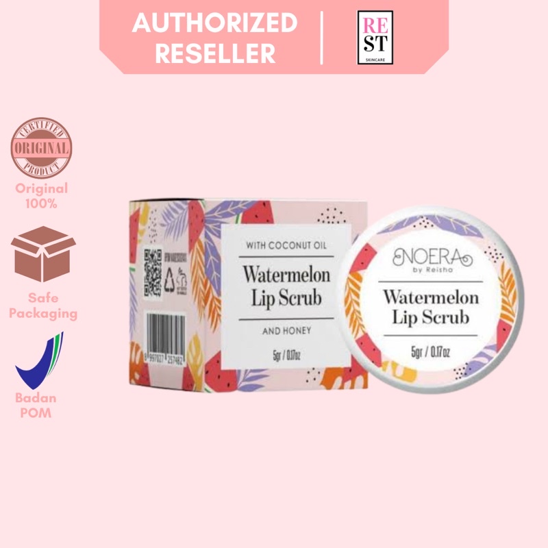 NOERA - Watermelon Lip Scrub BPOM